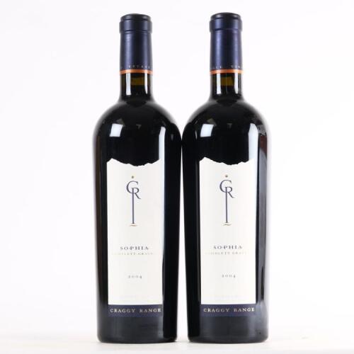 (2) 2004 Craggy Range Sophia, Gimblett Gravels