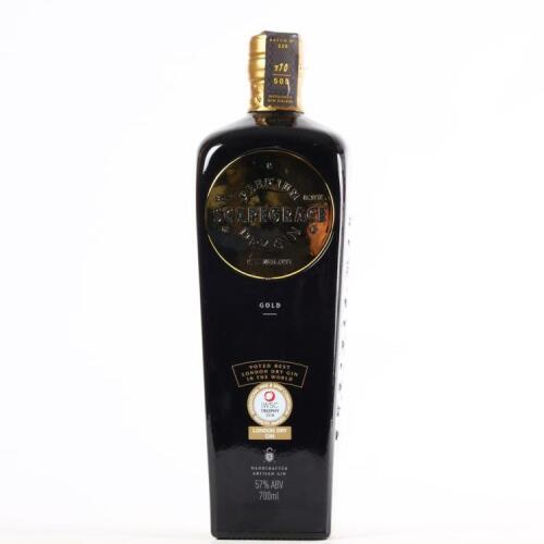 (1) Scapegrace Gold Premium Small Batch Dry Gin 700ml 57% abv, New Zealand