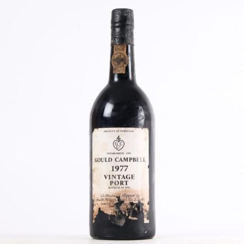 (1) 1977 Gould Campbell Vintage Port, Oporto