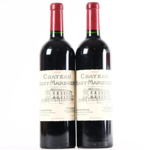 (2) 2002 Chateau Haut Marbuzet, St Estephe