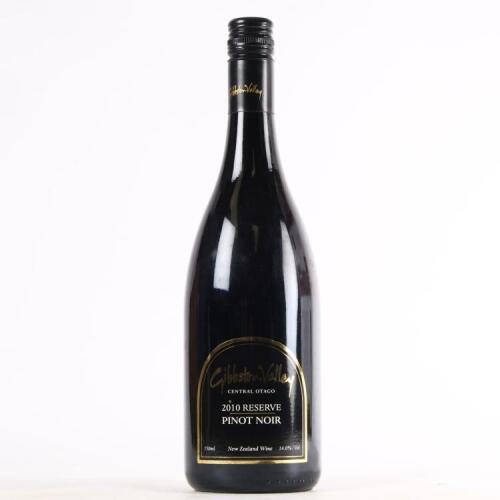 (1) 2010 Gibbston Valley Reserve Pinot Noir, Central Otago