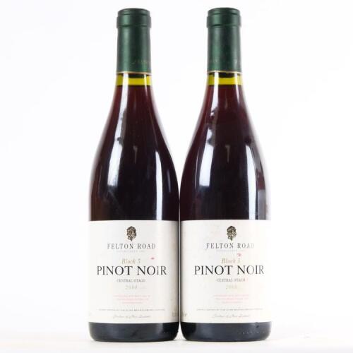 (2) 2000 Felton Road Block 5 Pinot Noir, Bannockburn