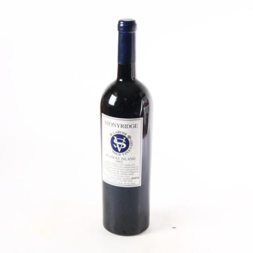 (1) 2002 Stonyridge Vineyard Larose 1500ml, Waiheke