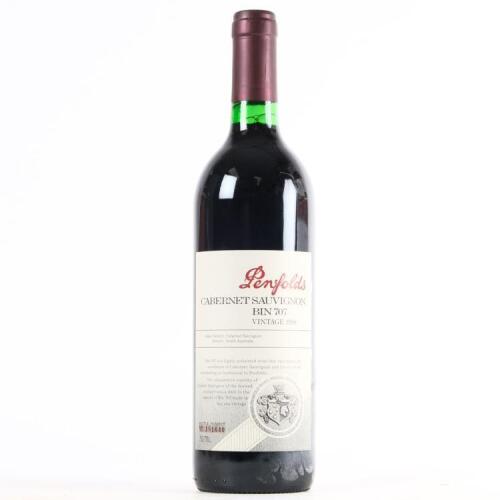 (1) 1998 Penfolds Bin 707 Cabernet Sauvignon, South Australia