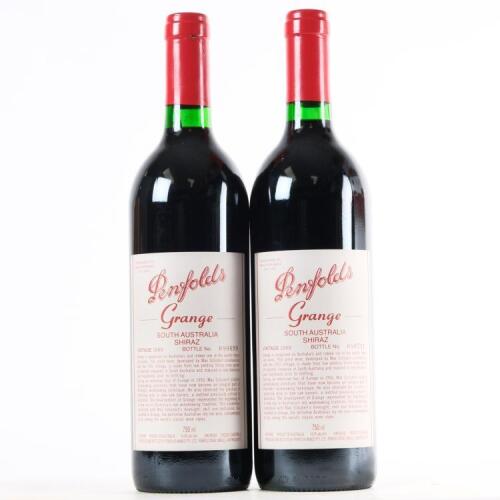 (2)&nbsp;1999 Penfolds Grange Bin 95, South Australia&nbsp;
