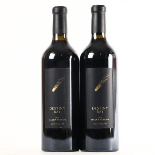 (2) 2015 Destiny Bay Magna Praemia, Waiheke