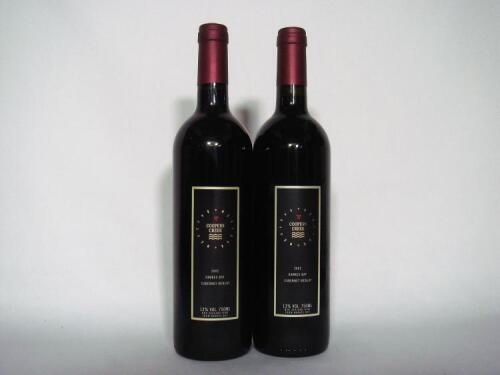 (2) 2002 Coopers Creek Reserve Cabernet Sauvignon/Merlot, Hawkes Bay