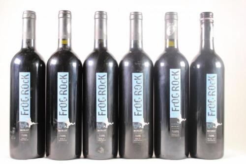 Six bottles of Frog Rock wine in one lot