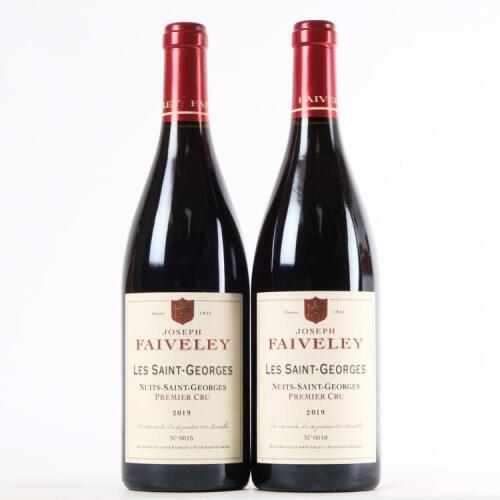 (2) 2019 Domaine Faiveley Nuits-Saint-Georges Les Saint-Georges 1er Cru, Cote de Nuits