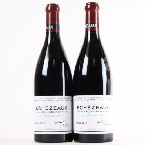 (2) 2012 Domaine de la Romanee-Conti Echezeaux Grand Cru, Cote de Nuits