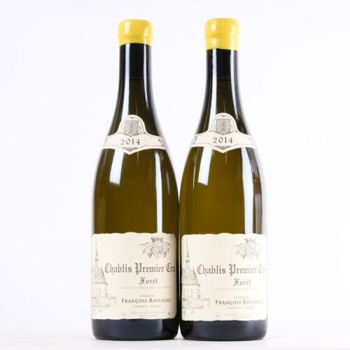 (2) 2014 Domaine Francois Raveneau Foret 1er Cru, Chablis
