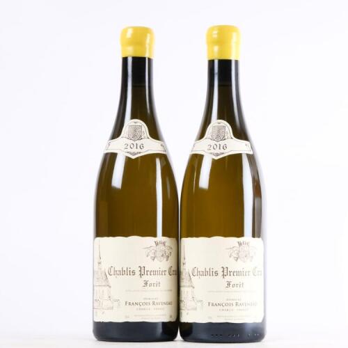 (2) 2016 Domaine Francois Raveneau Foret 1er Cru, Chablis