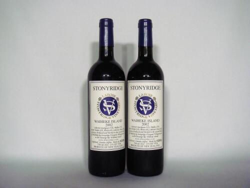 (2) 2002 Stonyridge Larose, Waiheke