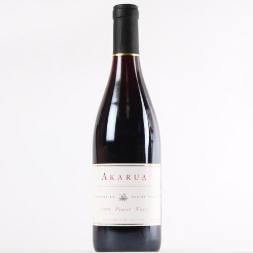 (1) 2000 Akarua Pinot Noir, Bannockburn