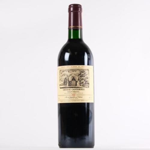 (1) 1988 Chateau Cantemerle 5eme Cru Classe, Haut Medoc