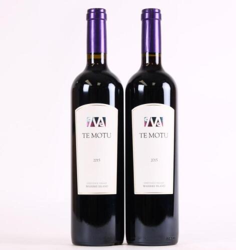 (2) 2015 Te Motu Cabernet Sauvignon/Merlot, Waiheke
