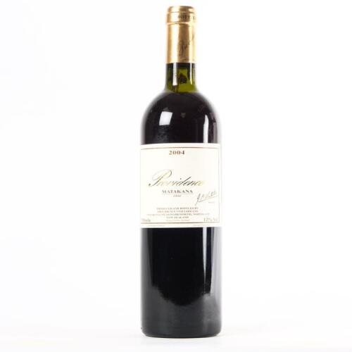 (1) 2004 Providence Syrah, Matakana