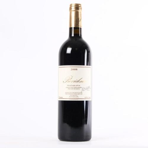 (1) 2008 Providence Private Reserve Cabernet Franc/Merlot/Malbec, Matakana