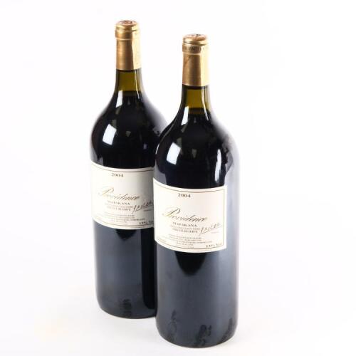(2) 2004 Providence Private Reserve Cabernet Franc/Merlot/Malbec 1500ml, Matakana