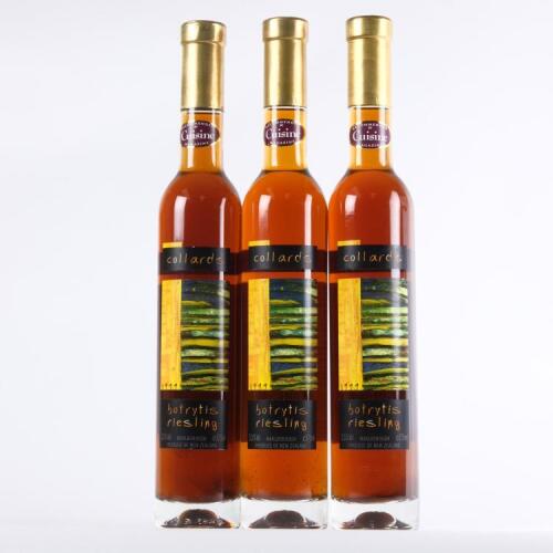 (3) 1999 Collards Botrytis Riesling 375ml, Marlborough