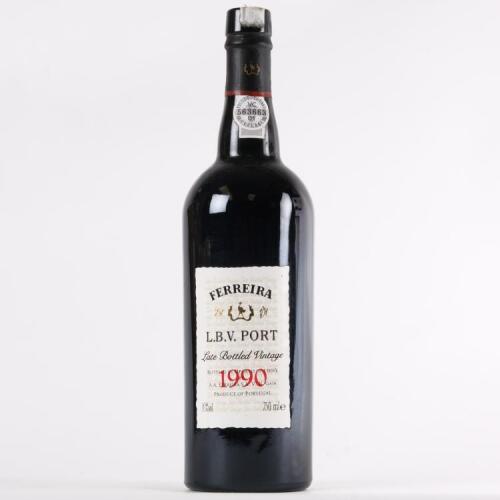(1) 1990 Ferreira Late Bottled Vintage Port, Oporto
