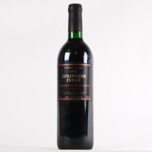 (1) 1985 Goldwater Estate Cabernet Sauvignon/Merlot/Cabernet Franc, Waiheke