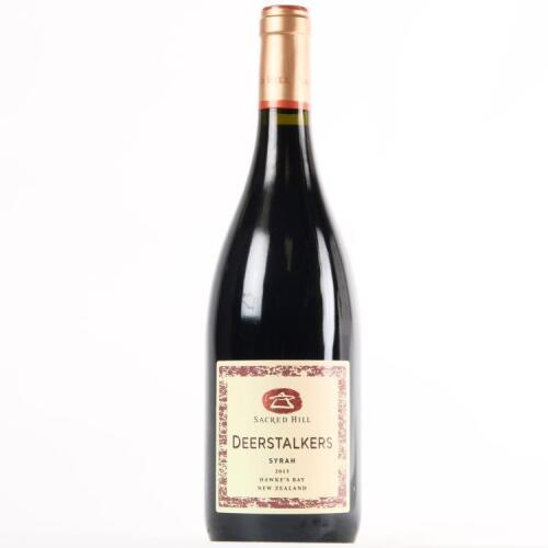 (1) 2015 Sacred Hill Deerstalkers Syrah, Hawkes Bay