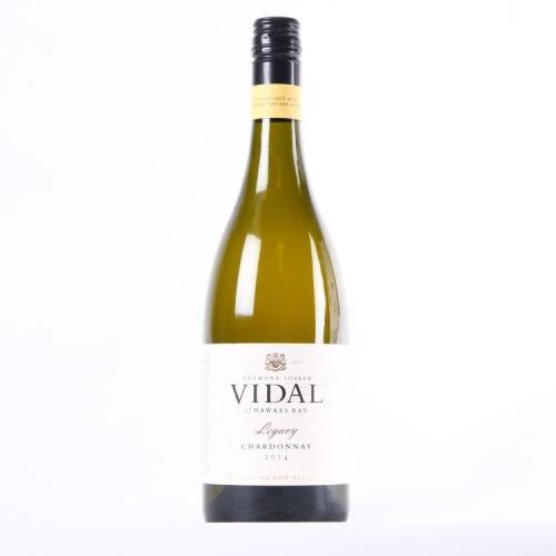 (1) 2014 Vidal Estate Legacy Chardonnay, Hawkes Bay