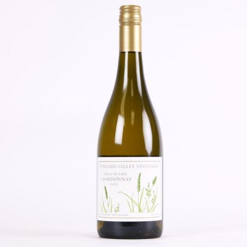 (1) 2013 Pyramid Valley Vineyards Field of Fire Chardonnay, Waikari