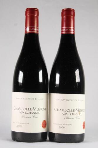 (2) 2009 Nicolas Potel Maison Roche de Bellene Aux Echanges Chambolle-Musigny 1er Cru, Cote de Nuits
