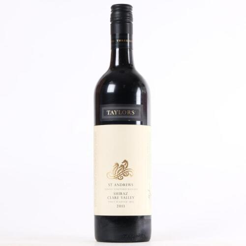 (1) 2013 Taylors St Andrews Shiraz, Clare SA