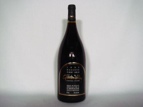 (1) 1999 Gibbstone Valley Reserve Pinot Noir 1500ml, Central Otago