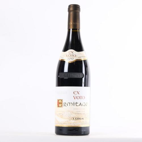 (1) 2012 E.Guigal ex Voto Ermitage