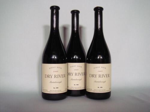 (3) 2009 Dry River Pinot Noir, Martinborough
