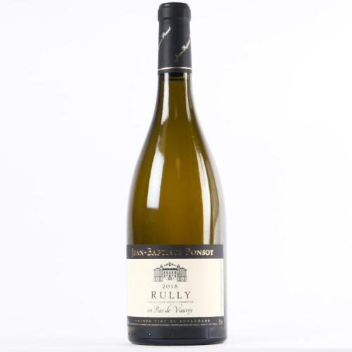 (1) 2018 Domaine Jean-Baptiste Ponsot Rully Bas de Vauvry, Cote Chalonnaise