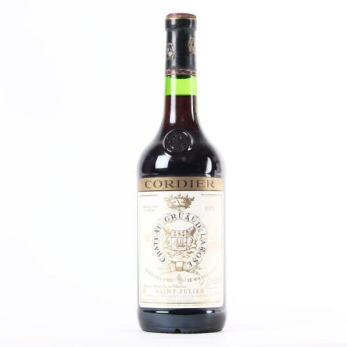 (1) 1973 Chateau Gruaud-Larose 2eme Cru Classe, St Julien