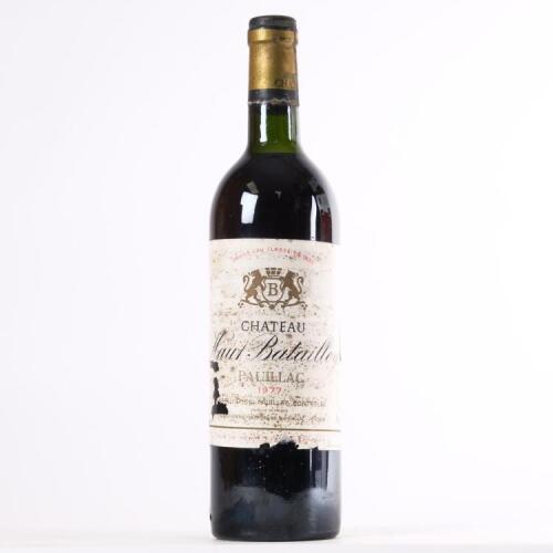 (1) 1977 Chateau Haut Batailley 5eme Cru Classe, Pauillac