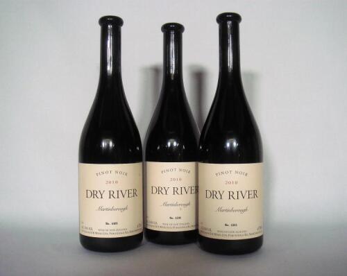 (3) 2010 Dry River Pinot Noir, Martinborough