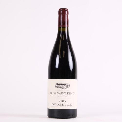 (1) 2003 Domaine Dujac Clos St Denis Grand Cru, Cote de Nuits
