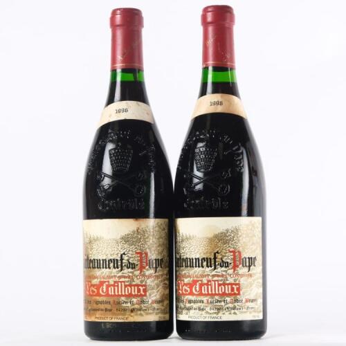 (2) 1996 Andre Brunel Les Cailloux Chateauneuf du Pape