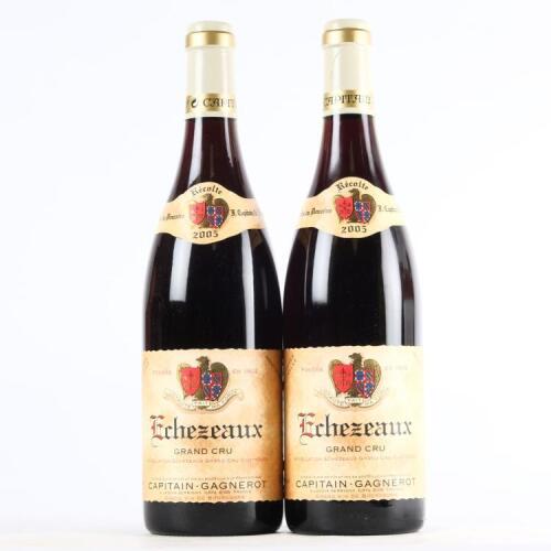 (2) 2005 Maison Capitain Gagnerot Echezeaux Grand Cru, Cote de Nuits