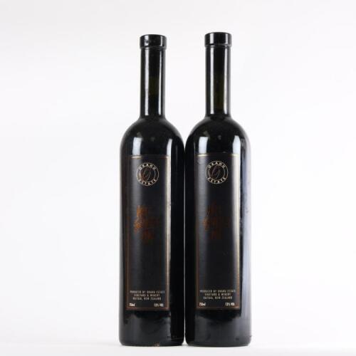 (2) 1996 Okahu Estate Kaz Shiraz, Northland