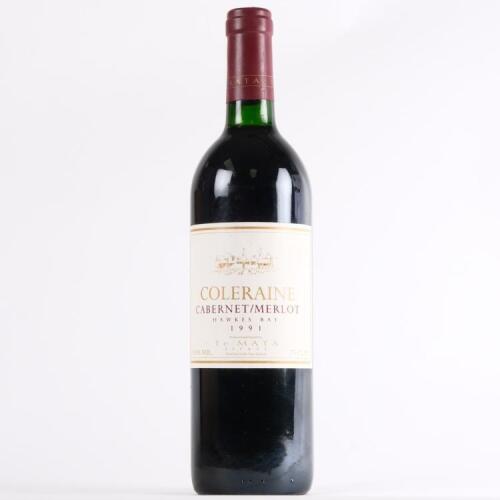 (1) 1991 Te Mata Estate Coleraine, Hawkes Bay