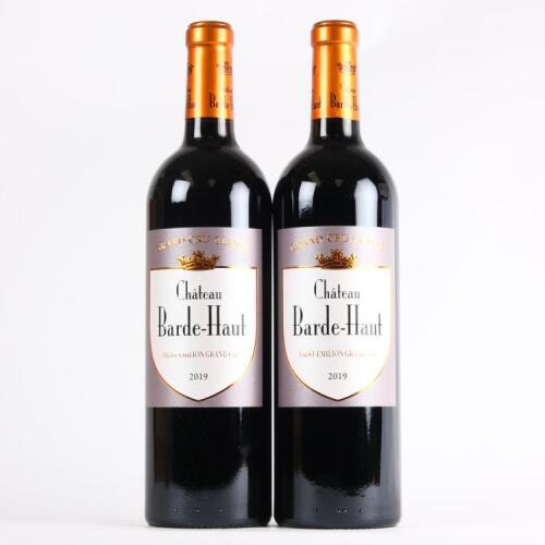 (2) 2019 Chateau Barde-Haut, St Emilion