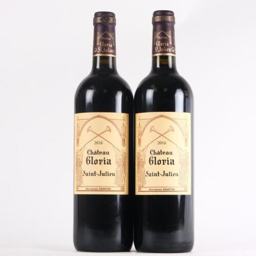 (2) 2016 Chateau Gloria, St Julien