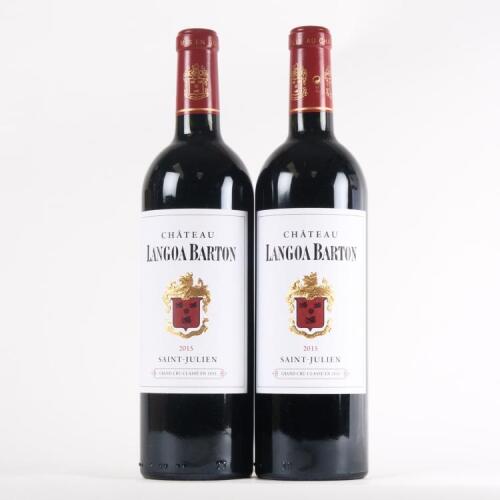 (2) 2015 Chateau Langoa Barton 3eme Cru Classe, St Julien