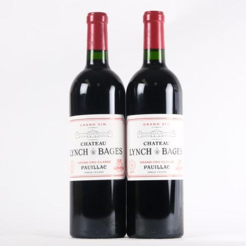 (2) 2017 Chateau Lynch Bages 5eme Cru Classe, Pauillac