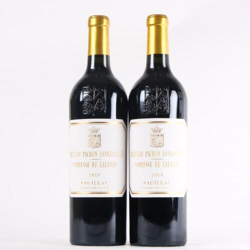 (2) 2019 Chateau Pichon Longueville Comtesse de Lalande 2eme Cru Classe, Pauillac