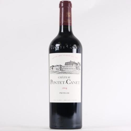 (1) 2014 Chateau Pontet Canet 5eme Cru Classe, Pauillac