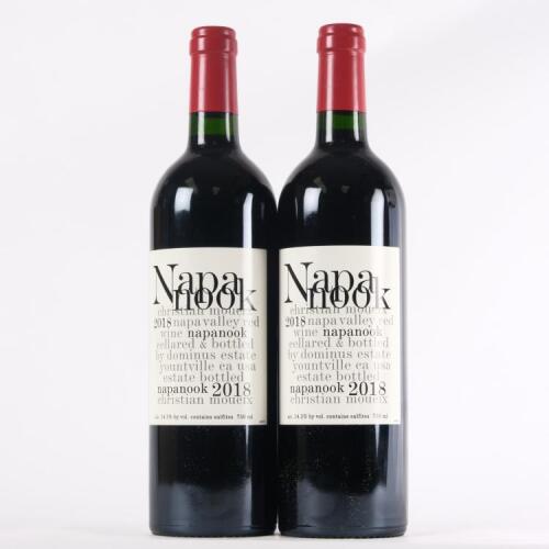(2) 2018 Dominus Estate Napanook, Napa USA
